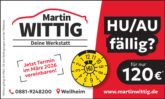 HU_AU_2026_Maerz_wittig_anzeige_web HU/AU Aktion im März 2026*